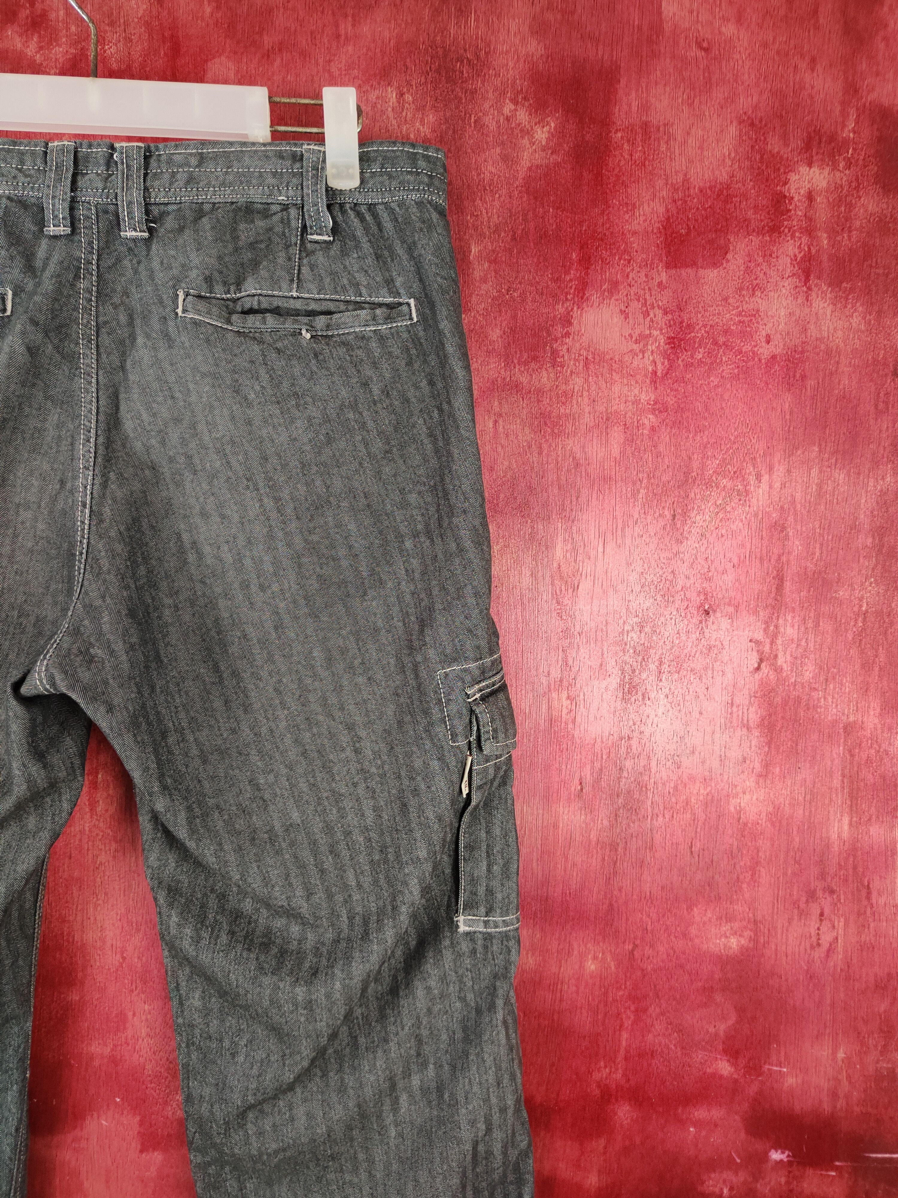 Japanese Brand Dogman Black Multipocket Tactical Cargo Pants #S1278 Size US 34 / EU 50 - 10 Thumbnail