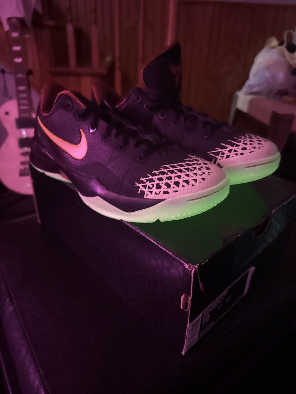 Nike Nike Zoom Kobe Venomenon 4 sz10 ds glow in the dark Size US 10 / EU 43 - 3 Thumbnail