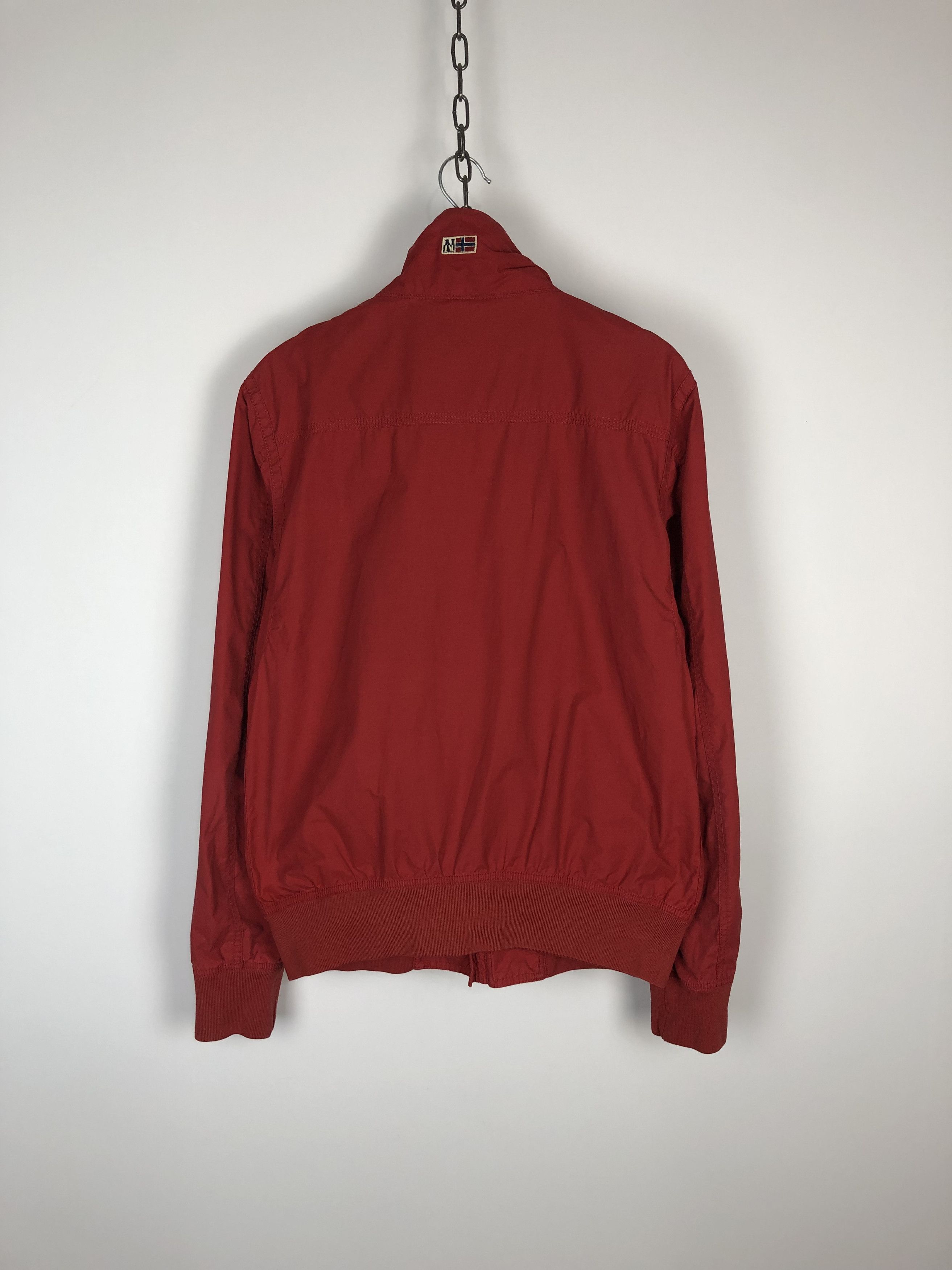 Napapijri Napapijri Zip Jacket Red size L Size US L / EU 52-54 / 3 - 7 Thumbnail