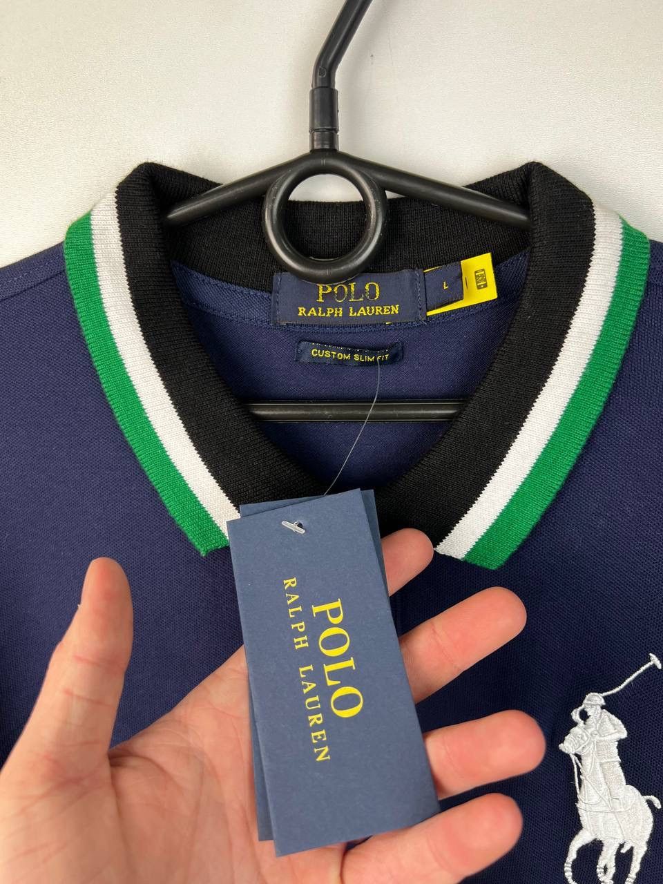 Vintage NEW Polo Ralph Lauren luxury polo t-shirts size L Size US L / EU 52-54 / 3 - 6 Thumbnail
