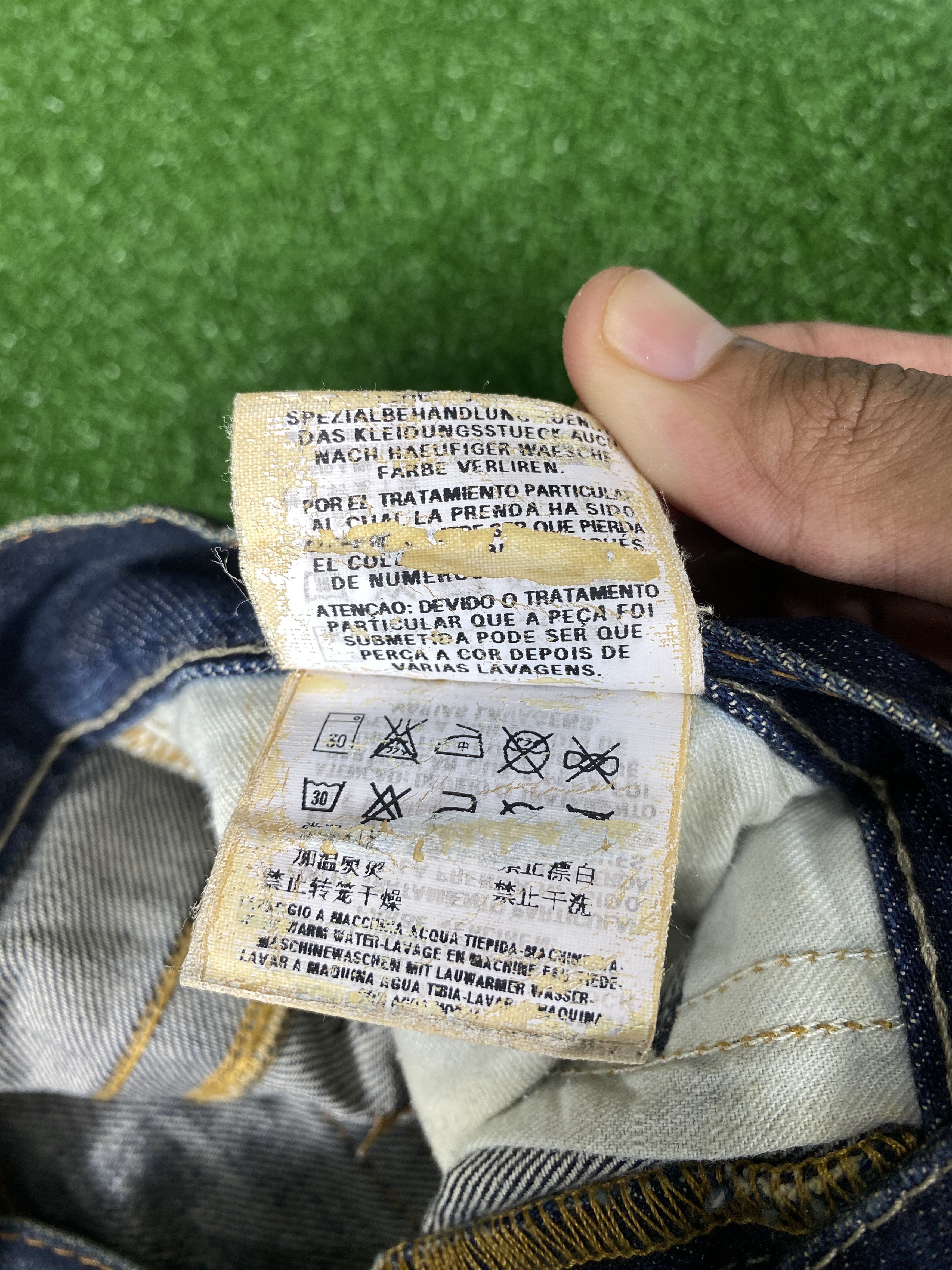 Replay Vintage Replay Faded Black Jeans CP0070 Size US 34 / EU 50 - 15 Thumbnail