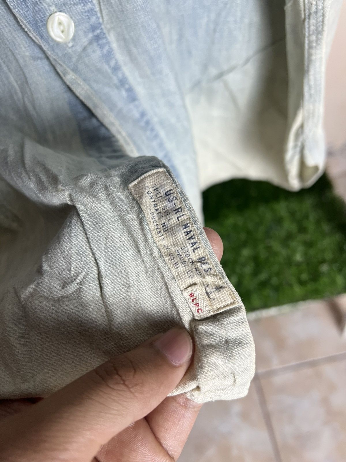 Polo Ralph Lauren Polo Ralph Lauren Vintage Military Workwear US-RL Naval Res Size US L / EU 52-54 / 3 - 7 Thumbnail