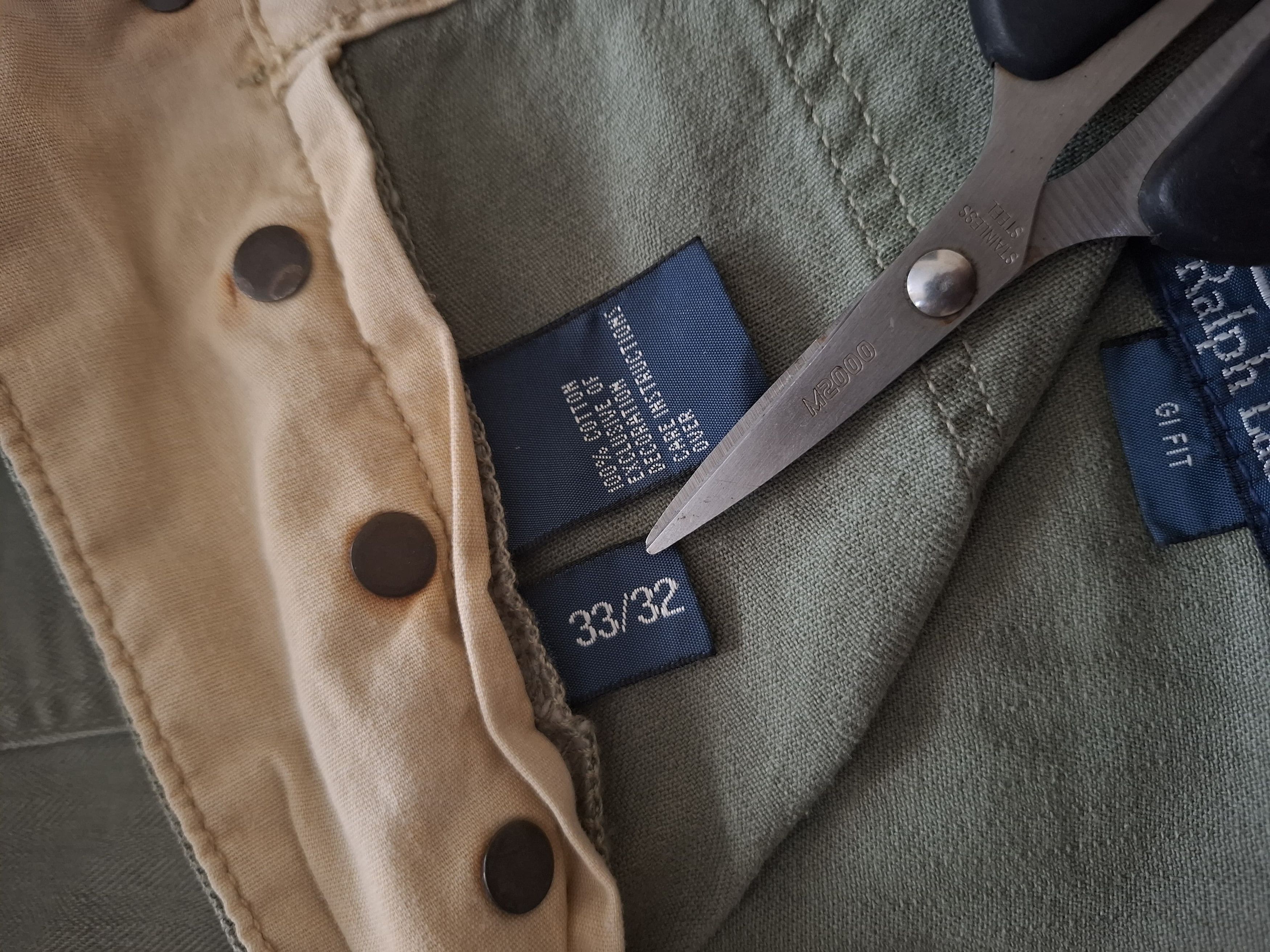 Polo Ralph Lauren Vintage Polo Ralph Lauren military trouser pants Size US 33 - 5 Thumbnail