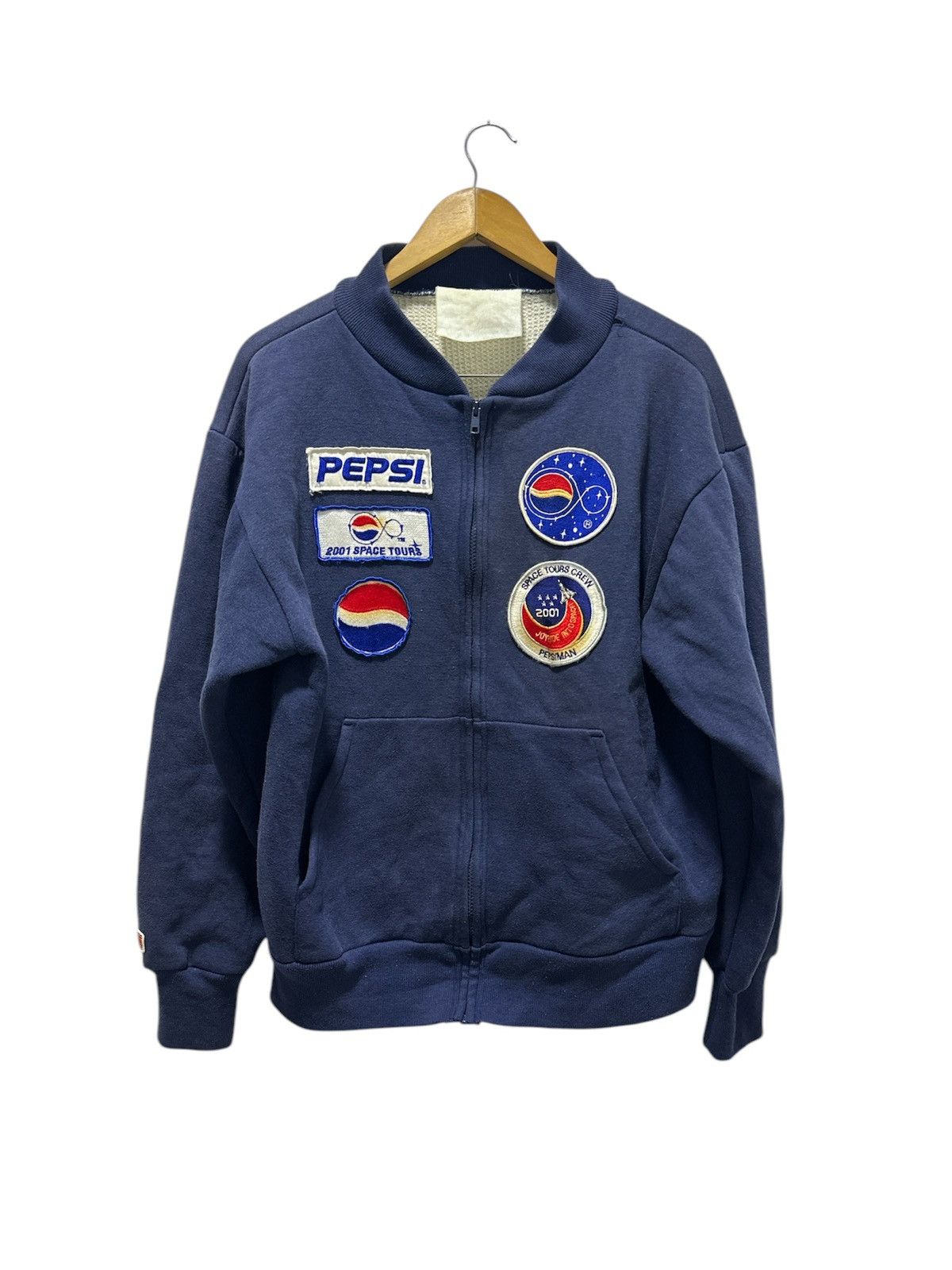 Pepsi Vintage 2001 Pepsiman Space Tour Thermal Sweater Jacket Size US M / EU 48-50 / 2 - 1 Thumbnail