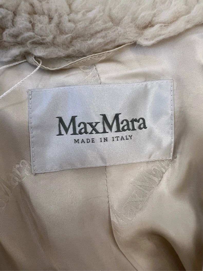 Max Mara Max Mara White Teddy Coat Size M / US 6-8 / IT 42-44 - 5 Thumbnail