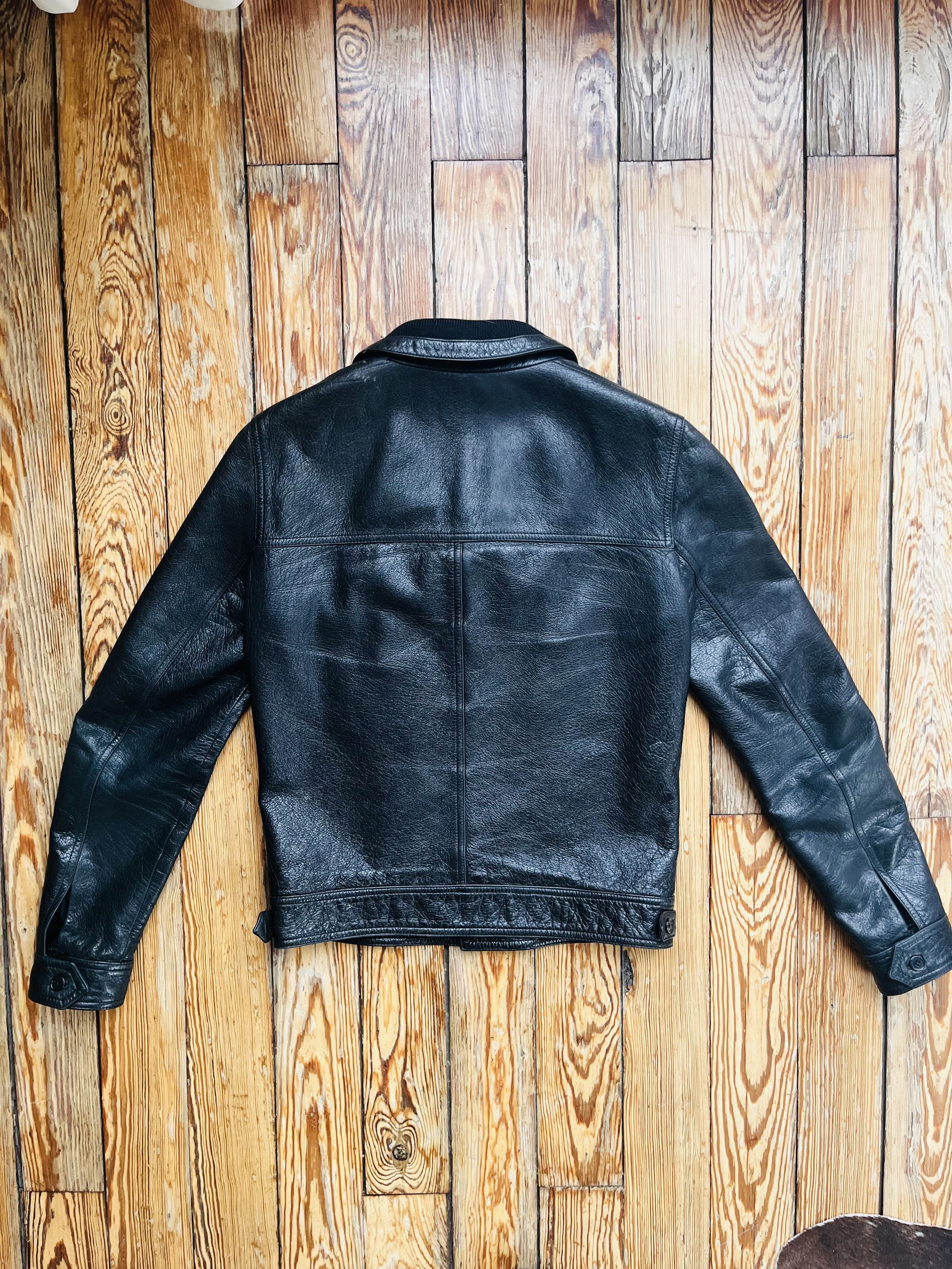 Saint Laurent Paris Hedi Slimane Saint Laurent Trapper leather jacket Size US S / EU 44-46 / 1 - 3 Thumbnail