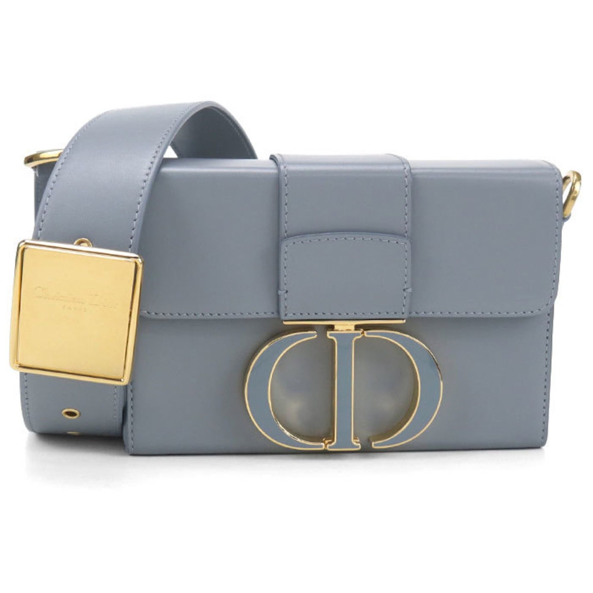 Dior Christian Dior DIOR Dior Crossbody Shoulder Bag, Box 30 Montaigne, Women's, Blue Size ONE SIZE - 1 Thumbnail