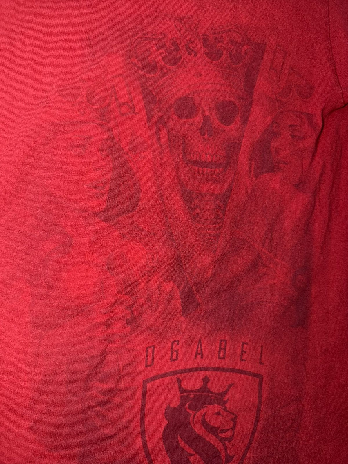 Other Vintage OGABEL Y2k Tattoo Skeleton King Azteca QueensT-Shirt Size US L / EU 52-54 / 3 - 3 Thumbnail