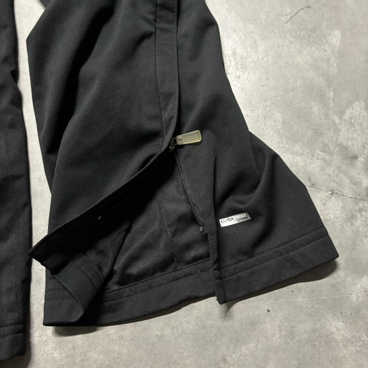 Adidas × Vintage Crazy Vintage Y2K/2000s Black Adidas Athletic Drill Essential Track Pants! Size US 28 / EU 44 - 6 Thumbnail