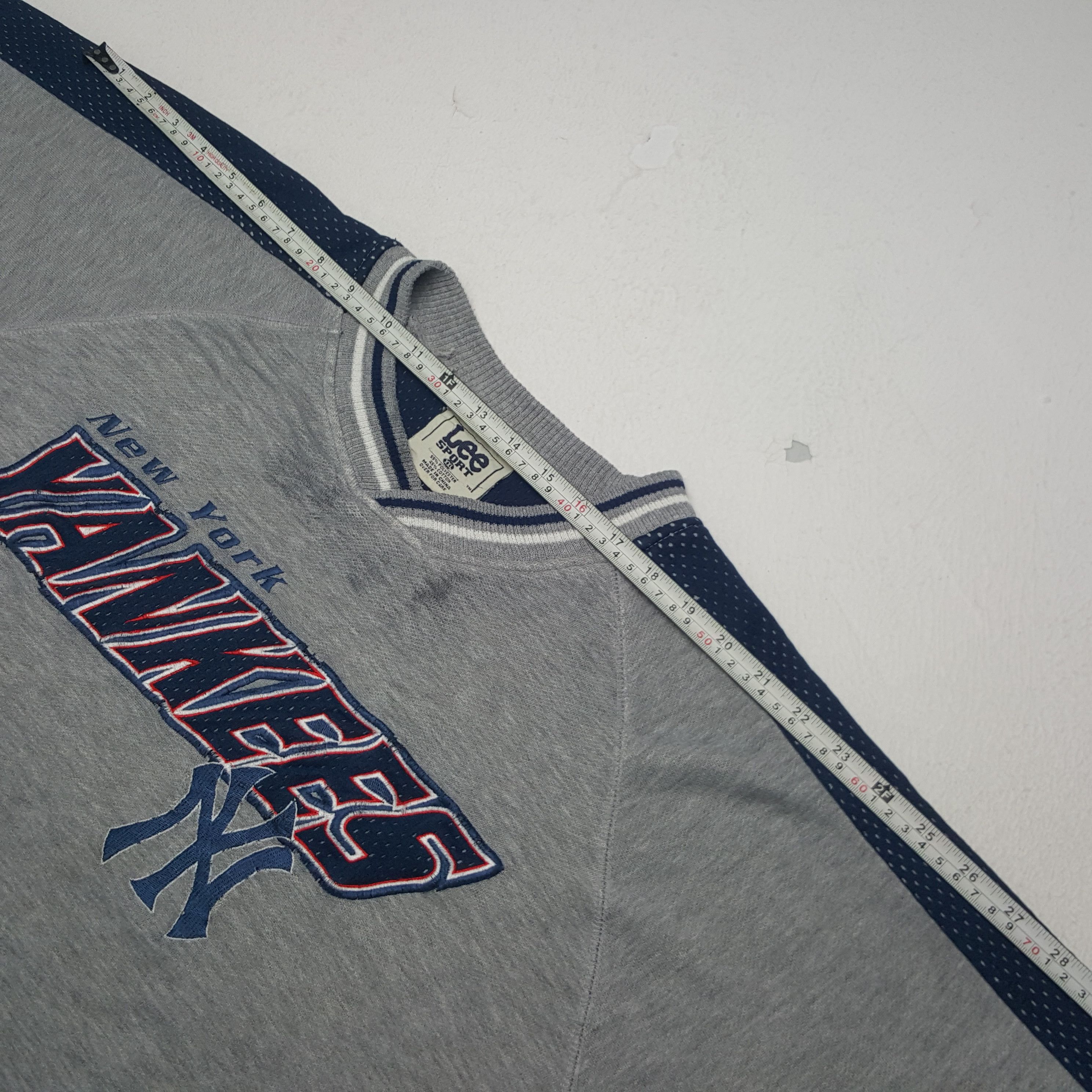 Lee × New York Yankees × Vintage Vintage Lee Sport New York Yankees Sweatshirt Size US XXL / EU 58 / 5 - 6 Thumbnail