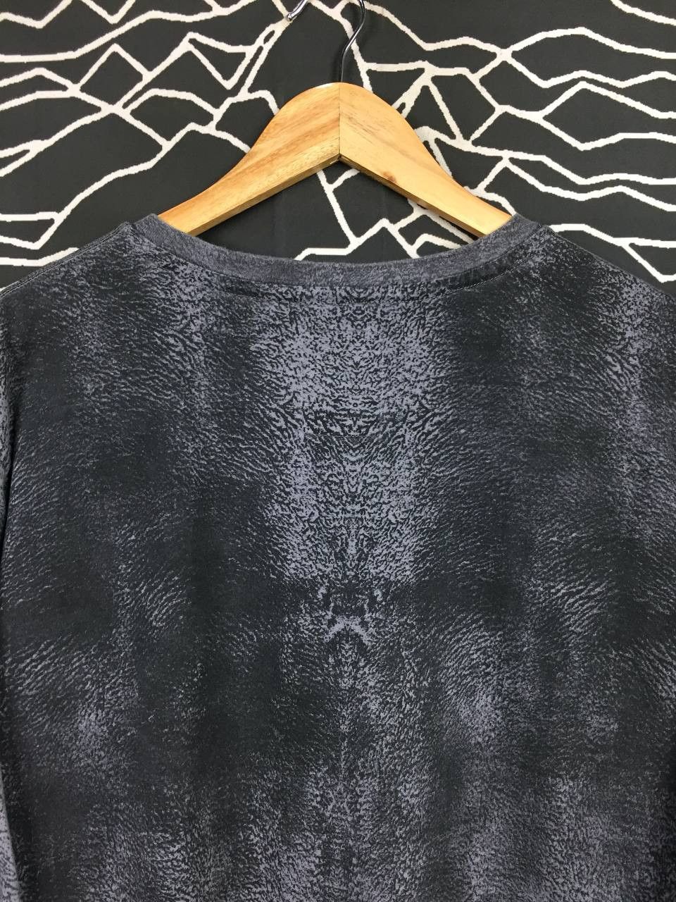 Other 2DIEFOR Acid Wash V-Neck Long Sleeve Tee Size US XL / EU 56 / 4 - 8 Thumbnail