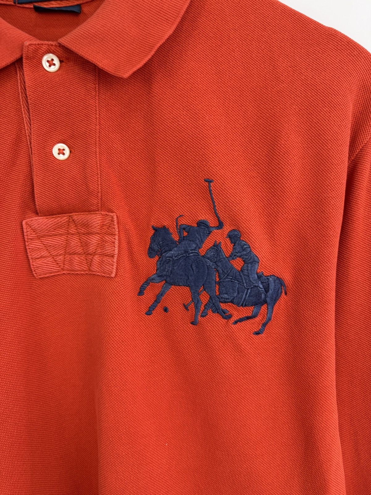 Polo Ralph Lauren 🇺🇸 Vintage Ralph Lauren Polo Long Sleeve Retro Rare Hype Y2K Size US L / EU 52-54 / 3 - 5 Thumbnail