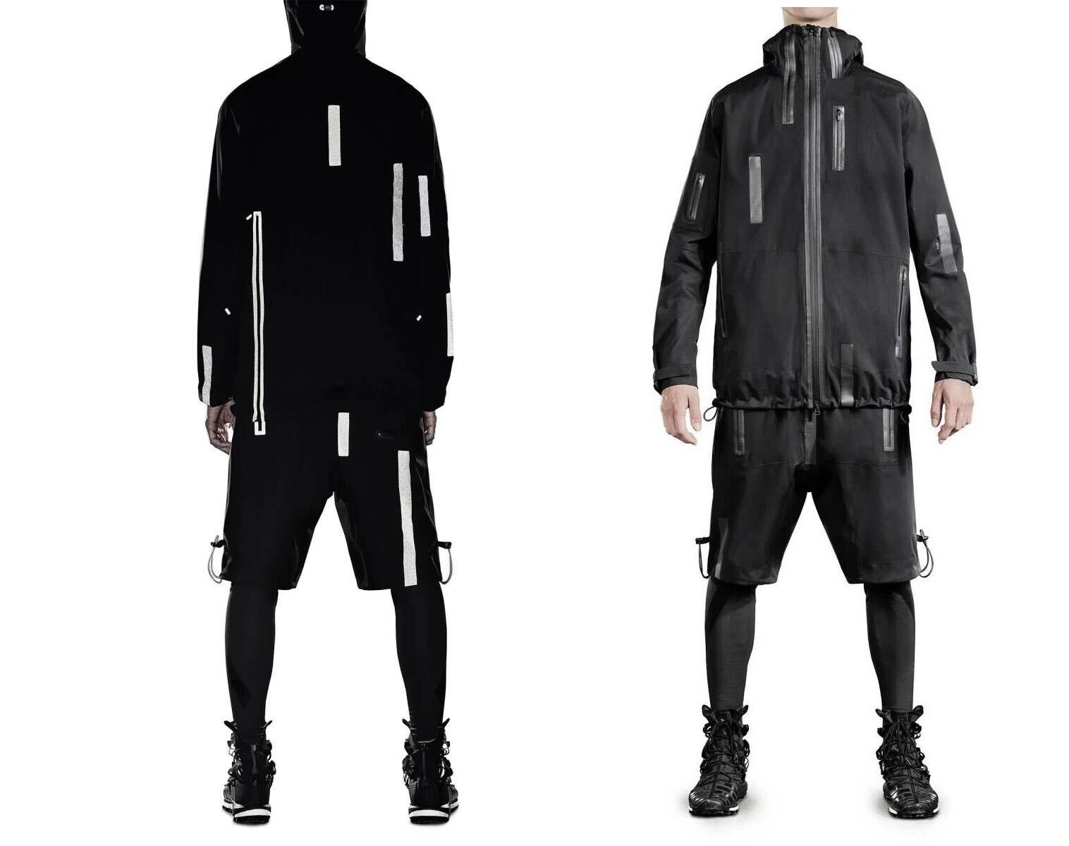 Adidas Y-3 Yohji Yamamoto Sport Rain Reflect Parka Size US S / EU 44-46 / 1 - 2 Thumbnail