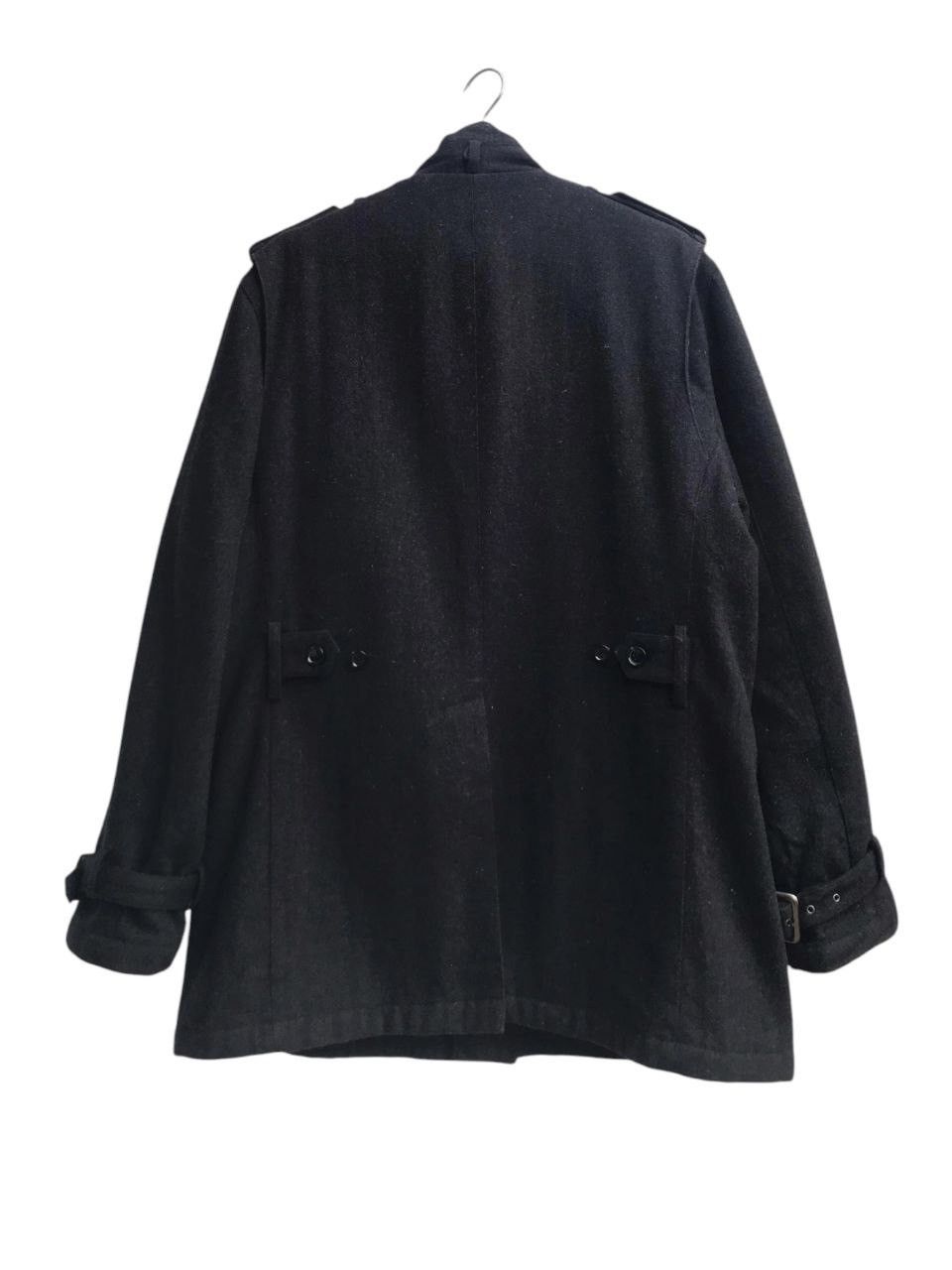 Japanese Brand D’homme A Homme Wool Blend Coat Size US L / EU 52-54 / 3 - 3 Thumbnail