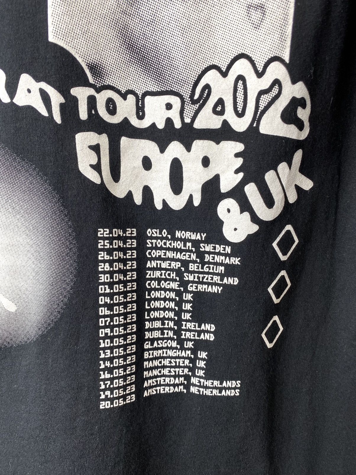 Band Tees Post Malone Twelve Carat Tour T Shirt Posty Co Size US M / EU 48-50 / 2 - 7 Thumbnail