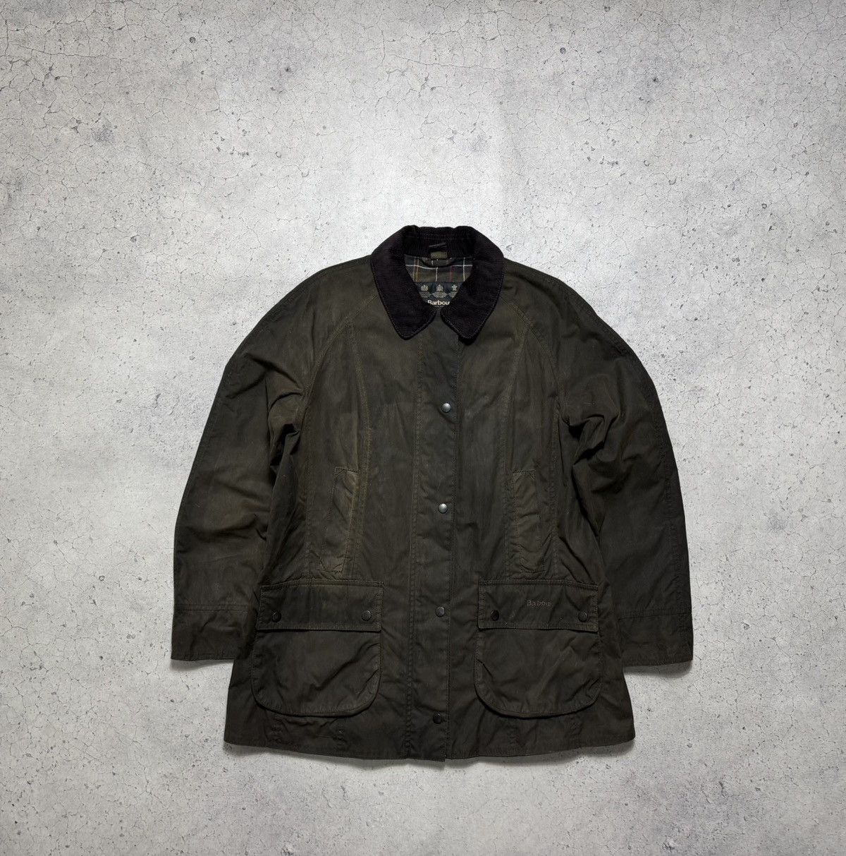 Barbour Barbour Beadnell Waxed Wax Jacket Size UK 16 Size XL / US 12-14 / IT 48-50 - 2 Thumbnail