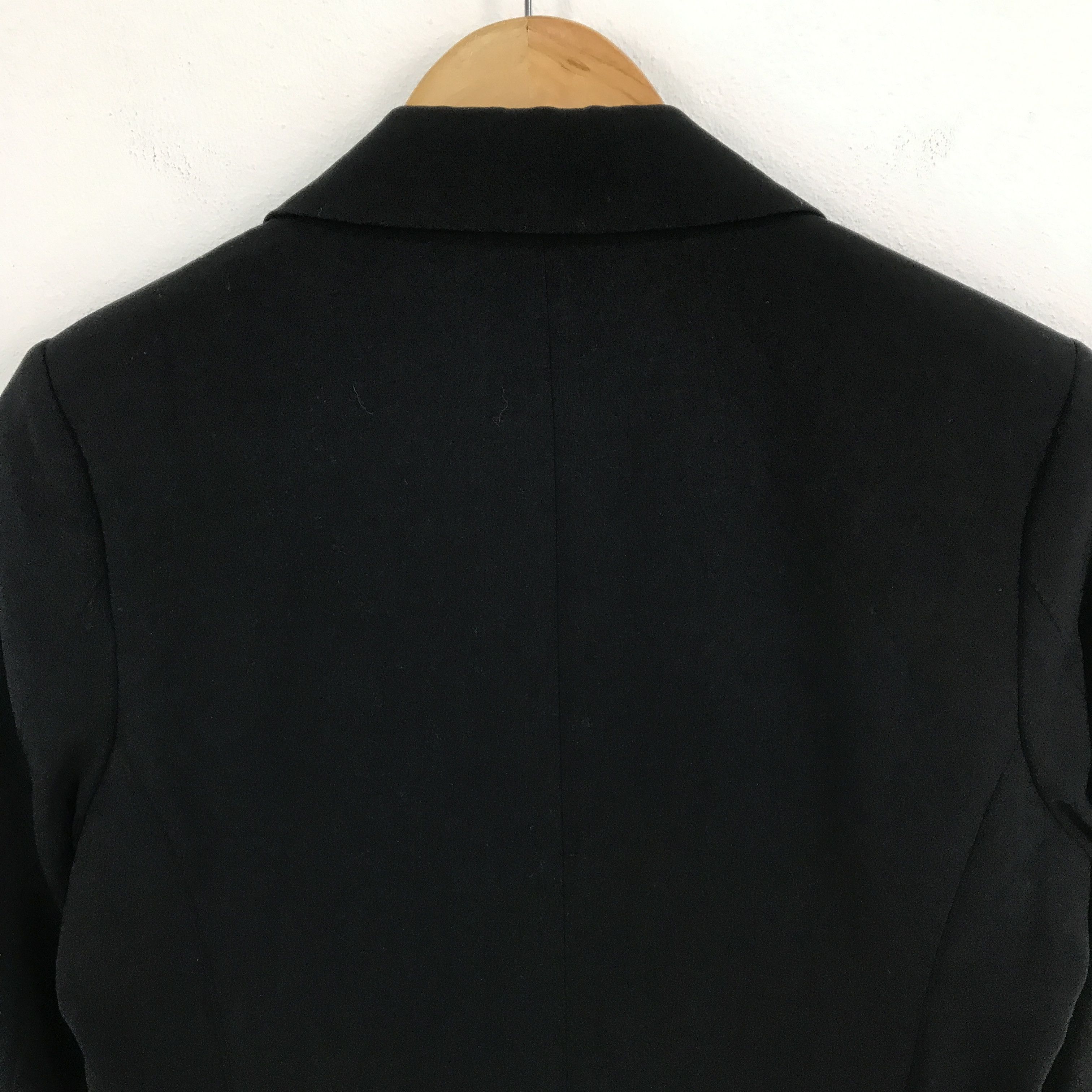 Japanese Brand × MOUSSY Moussy Black blazer coat jacket Size US M / EU 48-50 / 2 - 5 Thumbnail
