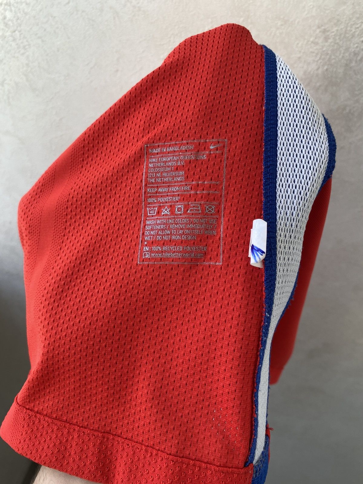 Nike ENGLAND 2016 PLAYER ISSUE #10 ROONEY FOOTBALL SHIRT NIKE Size US M / EU 48-50 / 2 - 21 Thumbnail