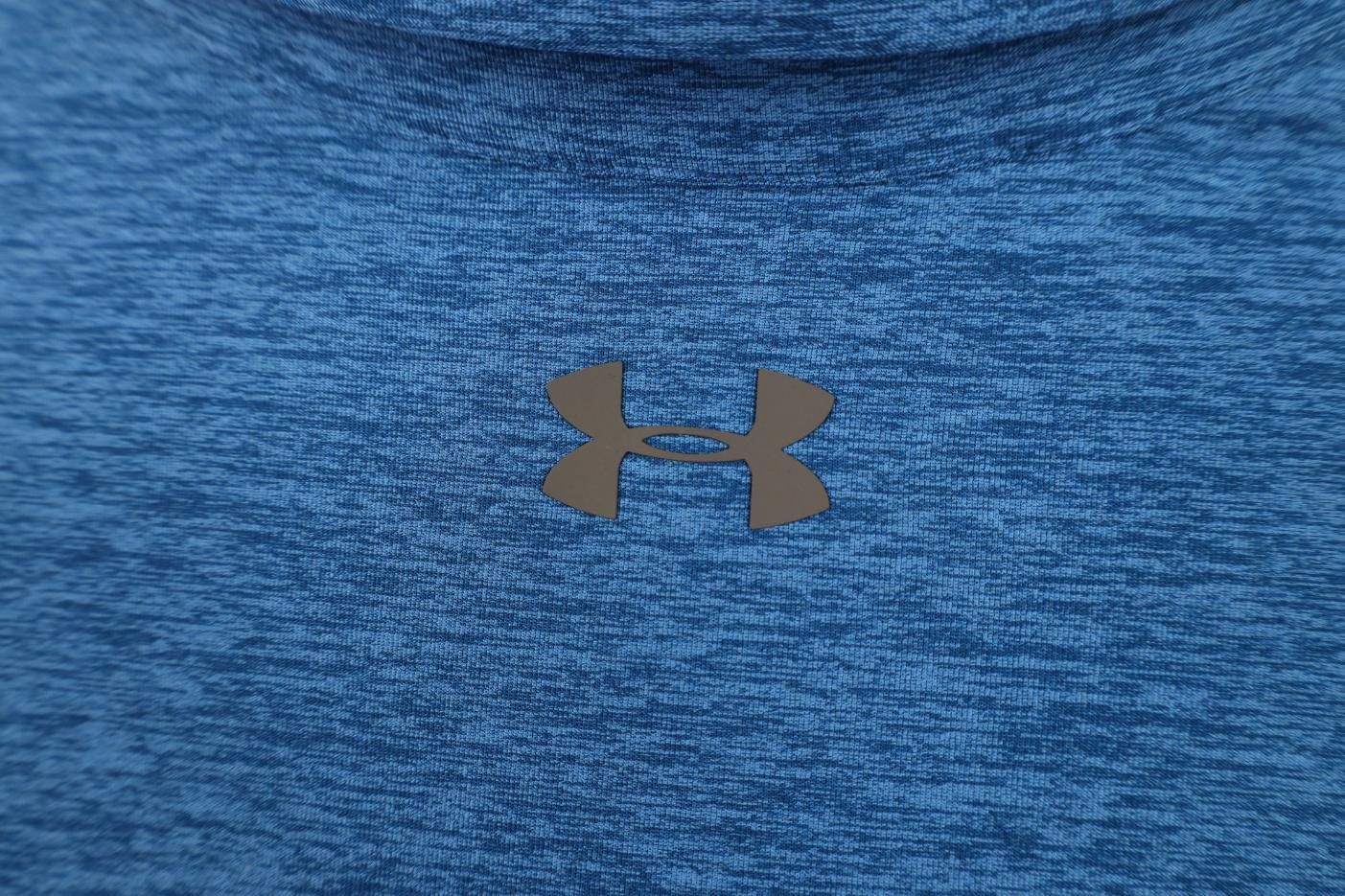Under Armour Under Armour Tech Knit Collard Golf Polo Shirt Heather Blue Size US XL / EU 56 / 4 - 10 Thumbnail