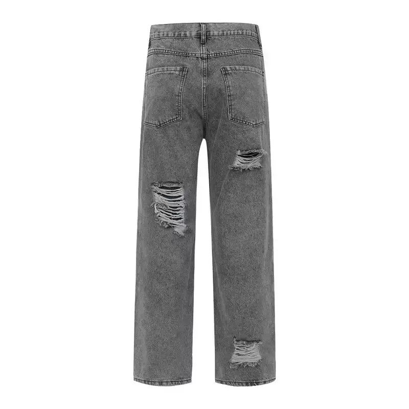 Japanese Brand Retro loose ripped high street jeans Size US 30 / EU 46 - 2 Thumbnail