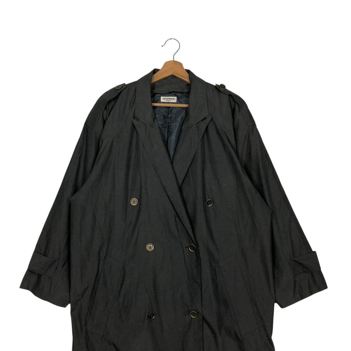 Japanese Brand 🔥VINTAGE LONG JACKET RAMOWEAR JAPAN ISSEY MIYAKE Size US M / EU 48-50 / 2 - 4 Thumbnail