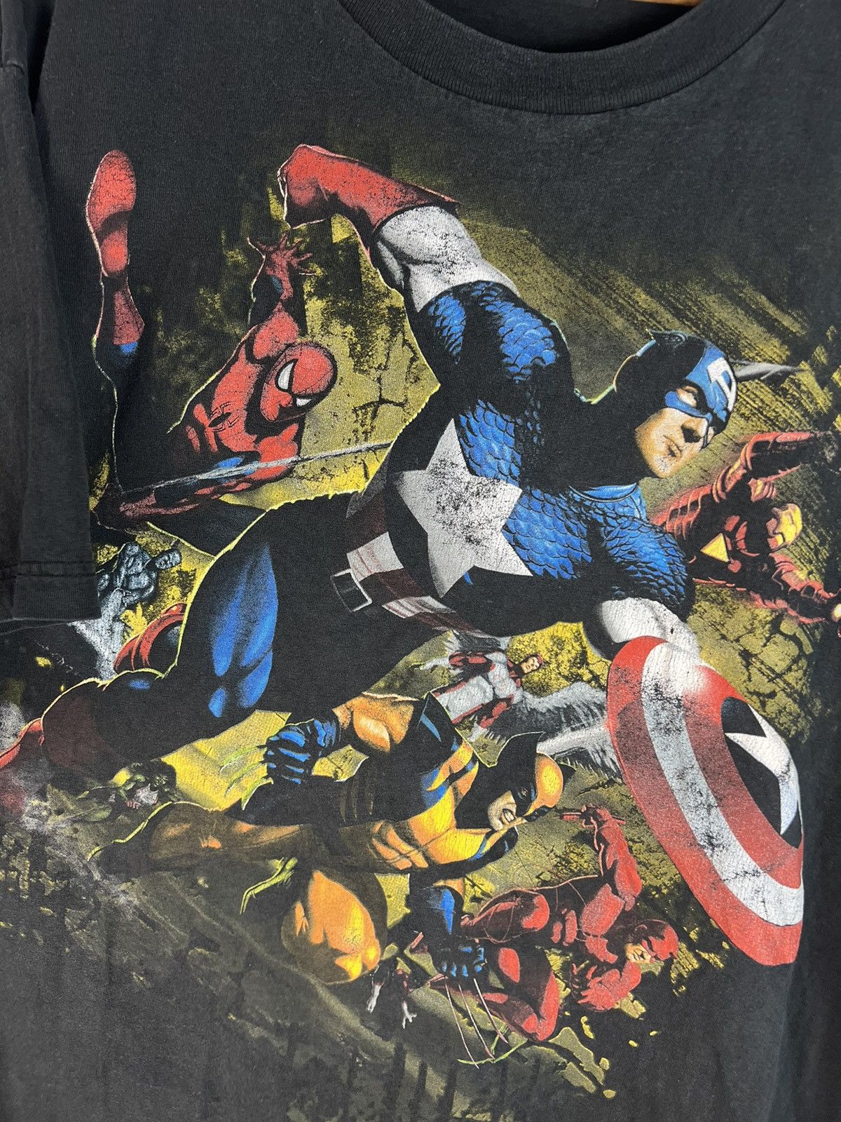 Mad Engine Vintage 00s Marvel comics avengers vintage max engine tshirt Size US L / EU 52-54 / 3 - 3 Thumbnail