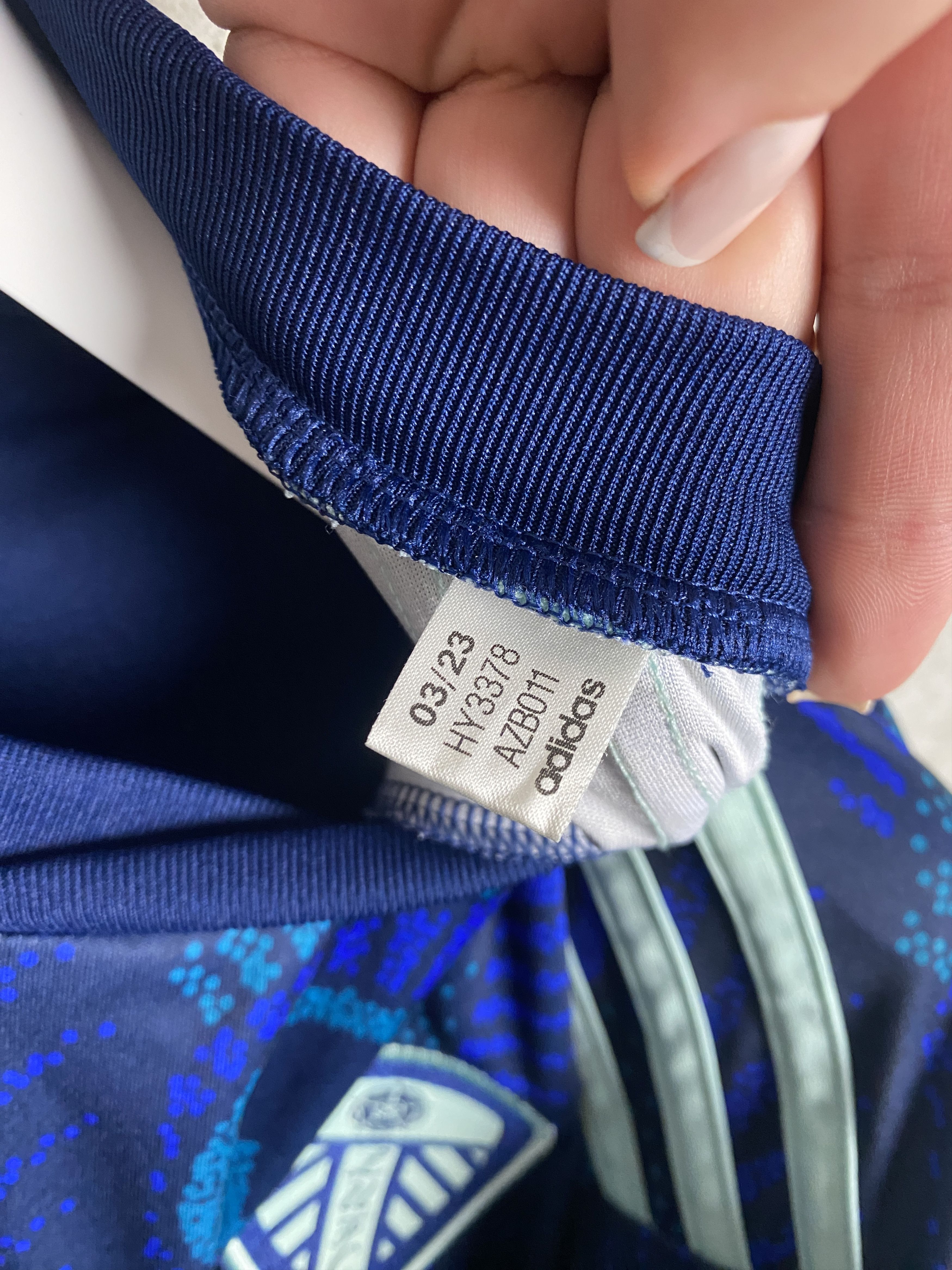 Adidas 2023 Adidas LUFC Leeds United Jersey Blockcore Y2K Size US S / EU 44-46 / 1 - 8 Thumbnail