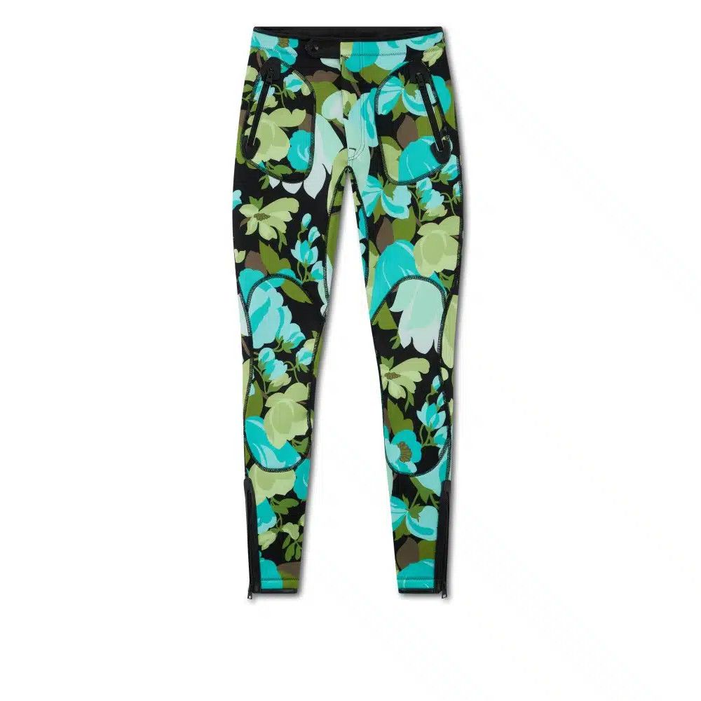 Tom Ford o1loc1c0225 TFJ285 Floral Print Scuba Pant in Multicolor Size US 34 / EU 50 - 1 Thumbnail