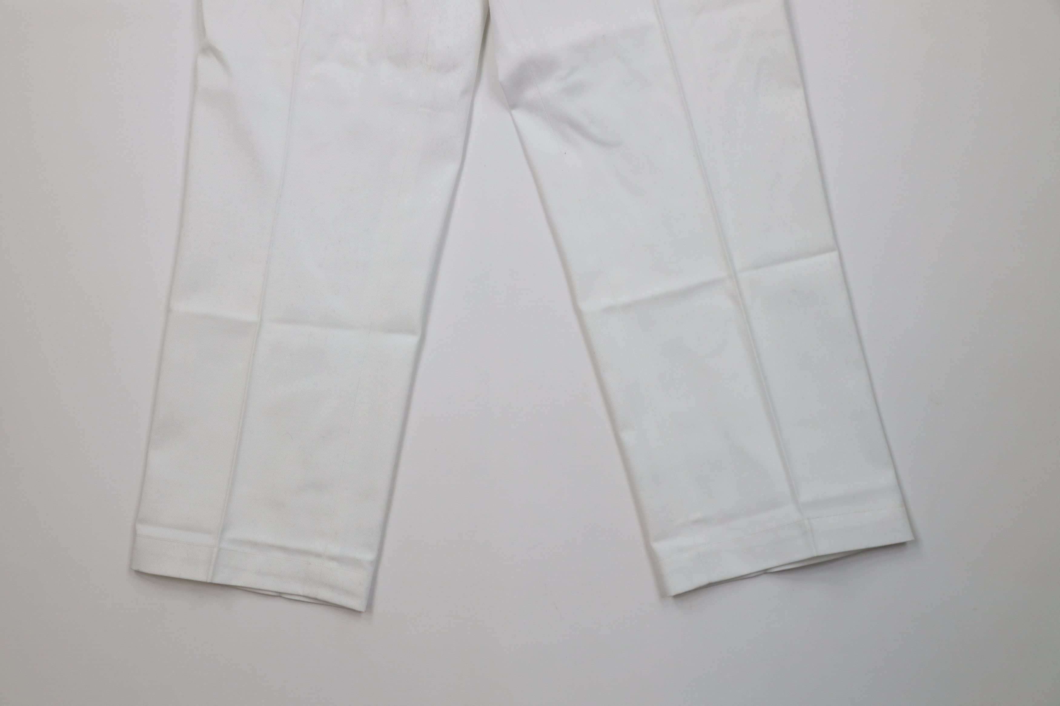 Big Mac Deadstock Vintage 60s 70s Big Mac Mechanic Pants White USA Size US 33 - 4 Thumbnail