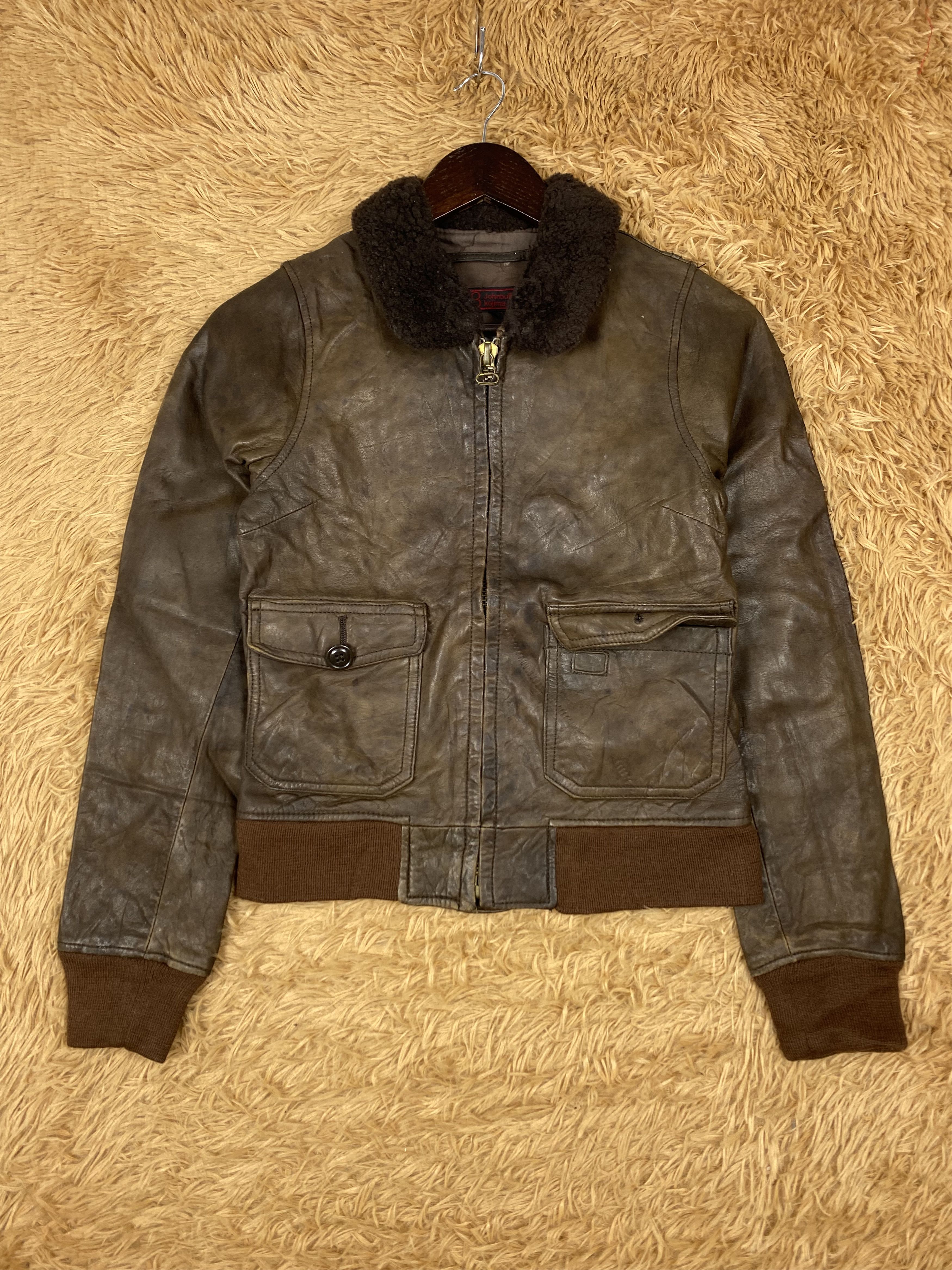 Johnbull Vintage Johnbull Kojima Leather Jacket DJ0680 Size US XS / EU 42 / 0 - 1 Thumbnail