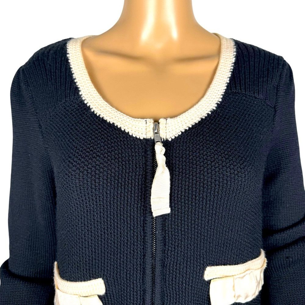 Anthropologie Anthropologie Sleeping On Snow Wool Knit Vip Cardigan Size Size L / US 10 / IT 46 - 8 Thumbnail