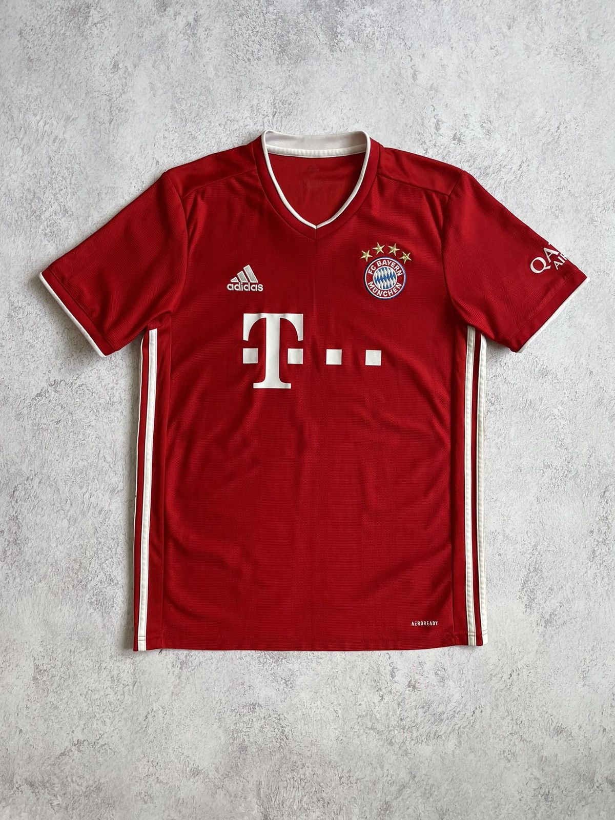 Adidas Adidas Bayern Munchen 2020/2021 Home Soccer Jersey M Size US M / EU 48-50 / 2 - 1 Thumbnail