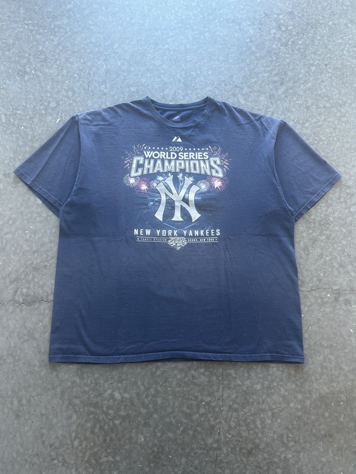 New York Yankees × Vintage Y2K 2009 New York Yankees World Series Champions Tee Size US XXL / EU 58 / 5 - 1 Thumbnail