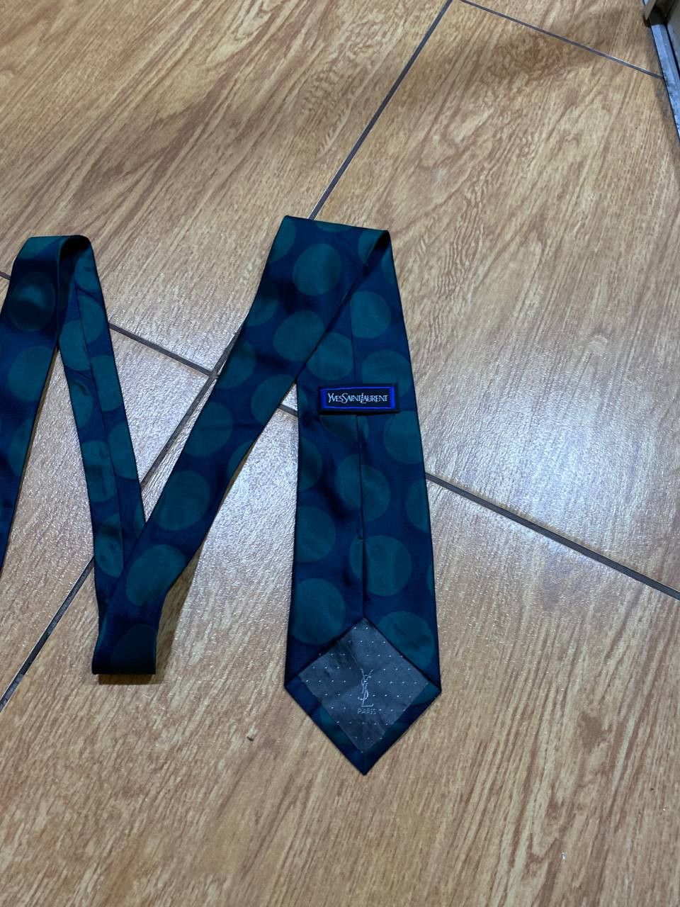 Yves Saint Laurent Tie Vintage Yves Saint Laurent One size luxury Y2K YSL Size ONE SIZE - 5 Thumbnail