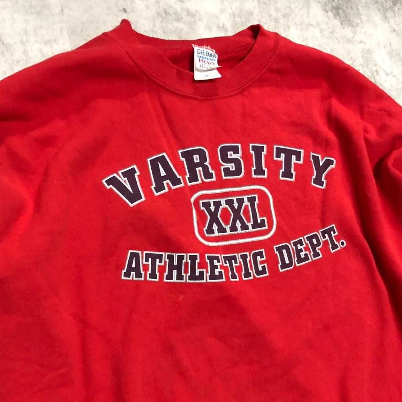 Gildan vintage 90s crewneck sweatshirt clothing Boxy rap hip hop Size US XL / EU 56 / 4 - 3 Thumbnail