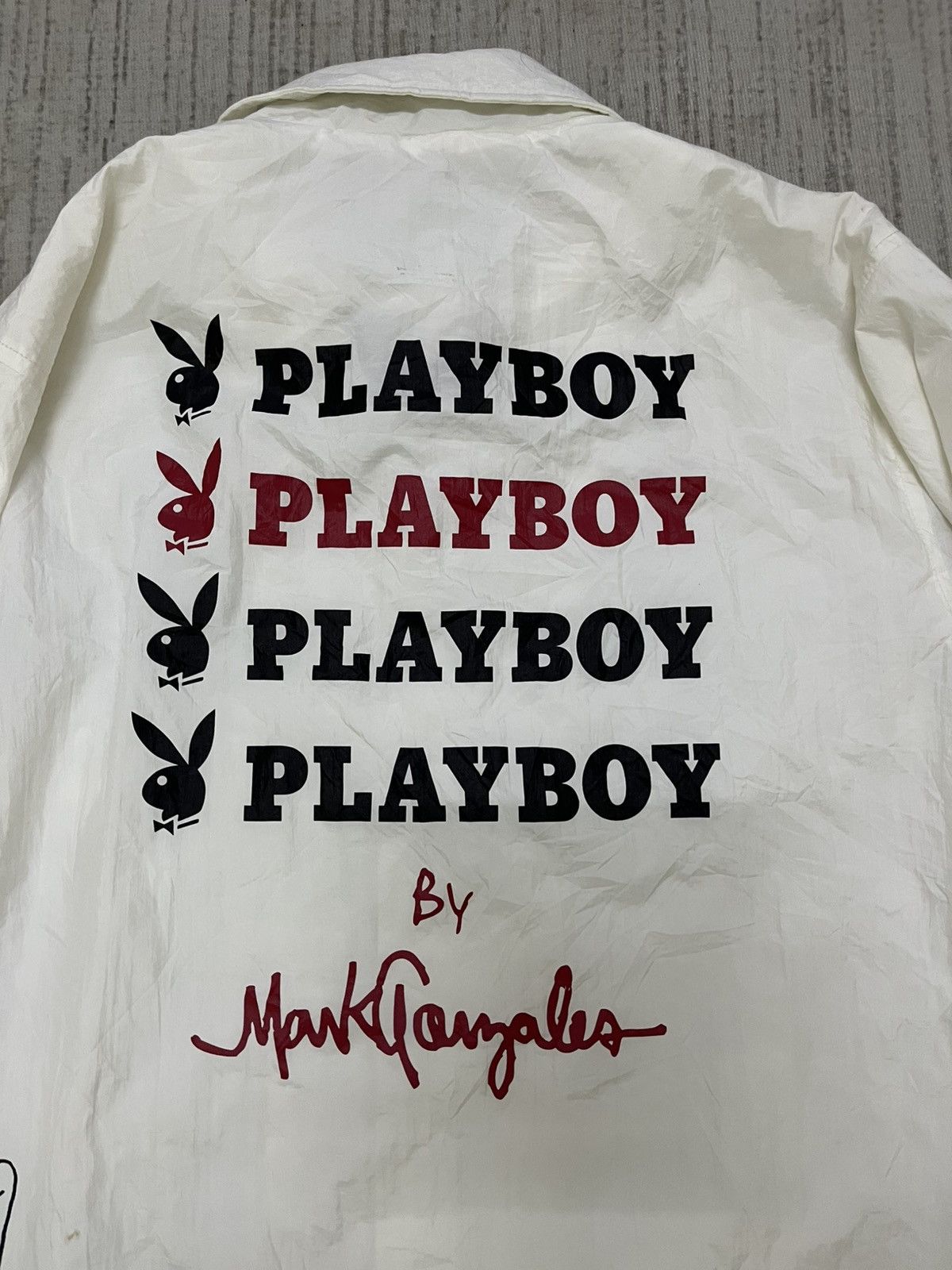 Number (N)ine × Playboy Vintage Mark gonzales x playboy bomber jacket Size US M / EU 48-50 / 2 - 6 Thumbnail