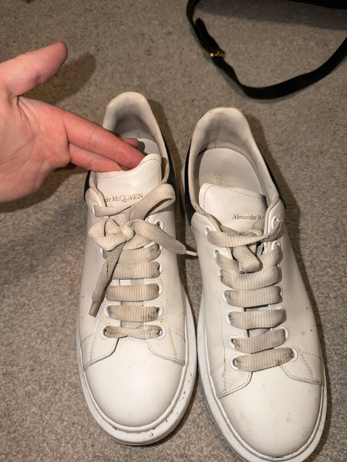 Alexander McQueen Alexander McQueen Leather Basic Shoes Size US 10 / EU 43 - 1 Thumbnail
