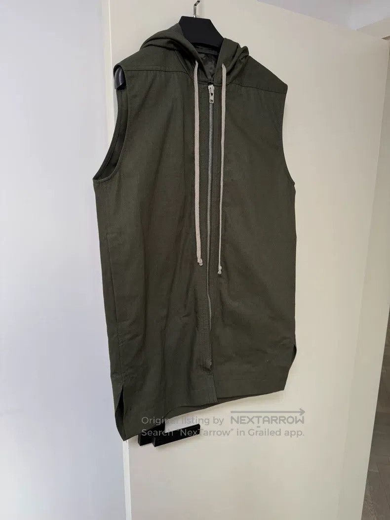 Rick Owens Rick Owens Zip hooded vest jacket Size US S / EU 44-46 / 1 - 3 Thumbnail