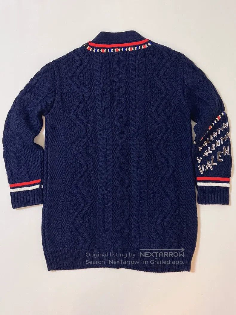 Valentino Valentino Blue knitted cardigan Size S / US 4 / IT 40 - 3 Thumbnail