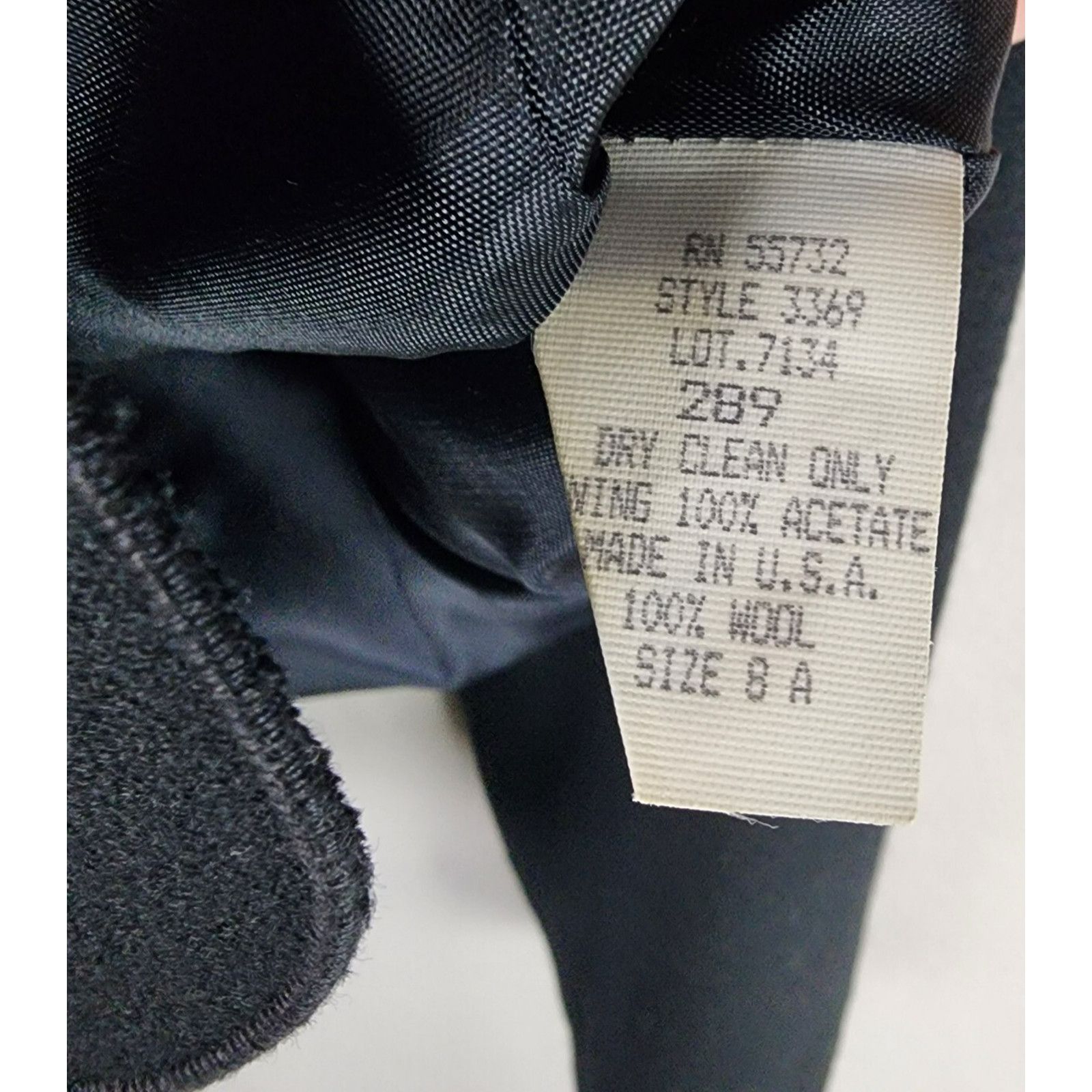 Other Lynn Greene for Richard Neal Black Light Jacket Size 8 Size M / US 6-8 / IT 42-44 - 4 Thumbnail