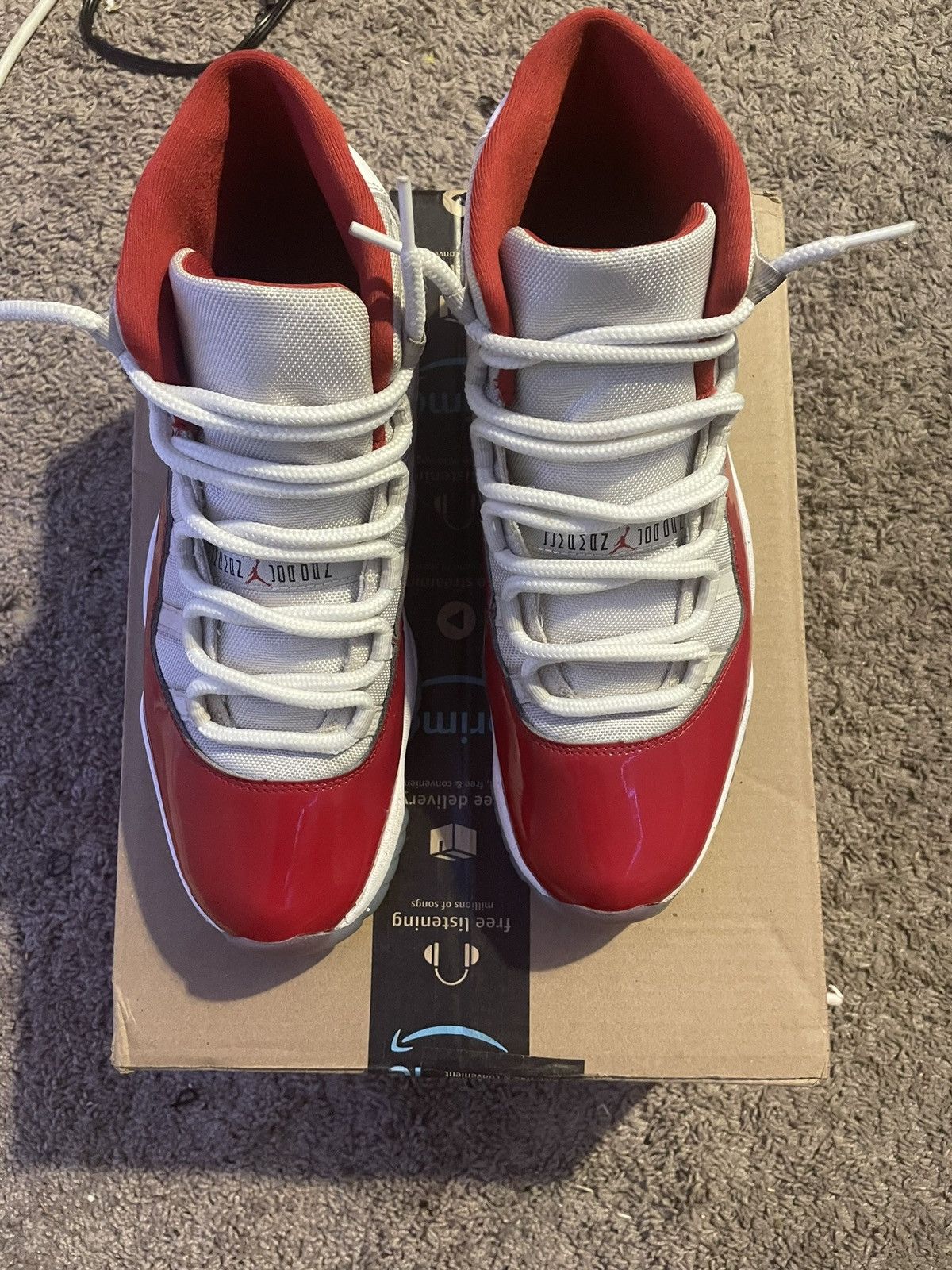 Jordan Brand × Nike Cherry 11s - Jordan 11 Size US 13 / EU 46 - 2 Thumbnail