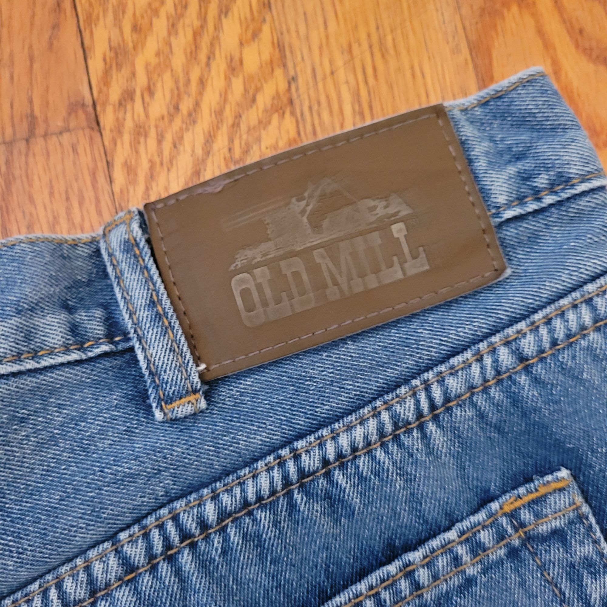 Other Old Mill Blue Jeans 40x30 Blue Fleece Lined Denim Work Winte Size US 40 / EU 56 - 6 Thumbnail