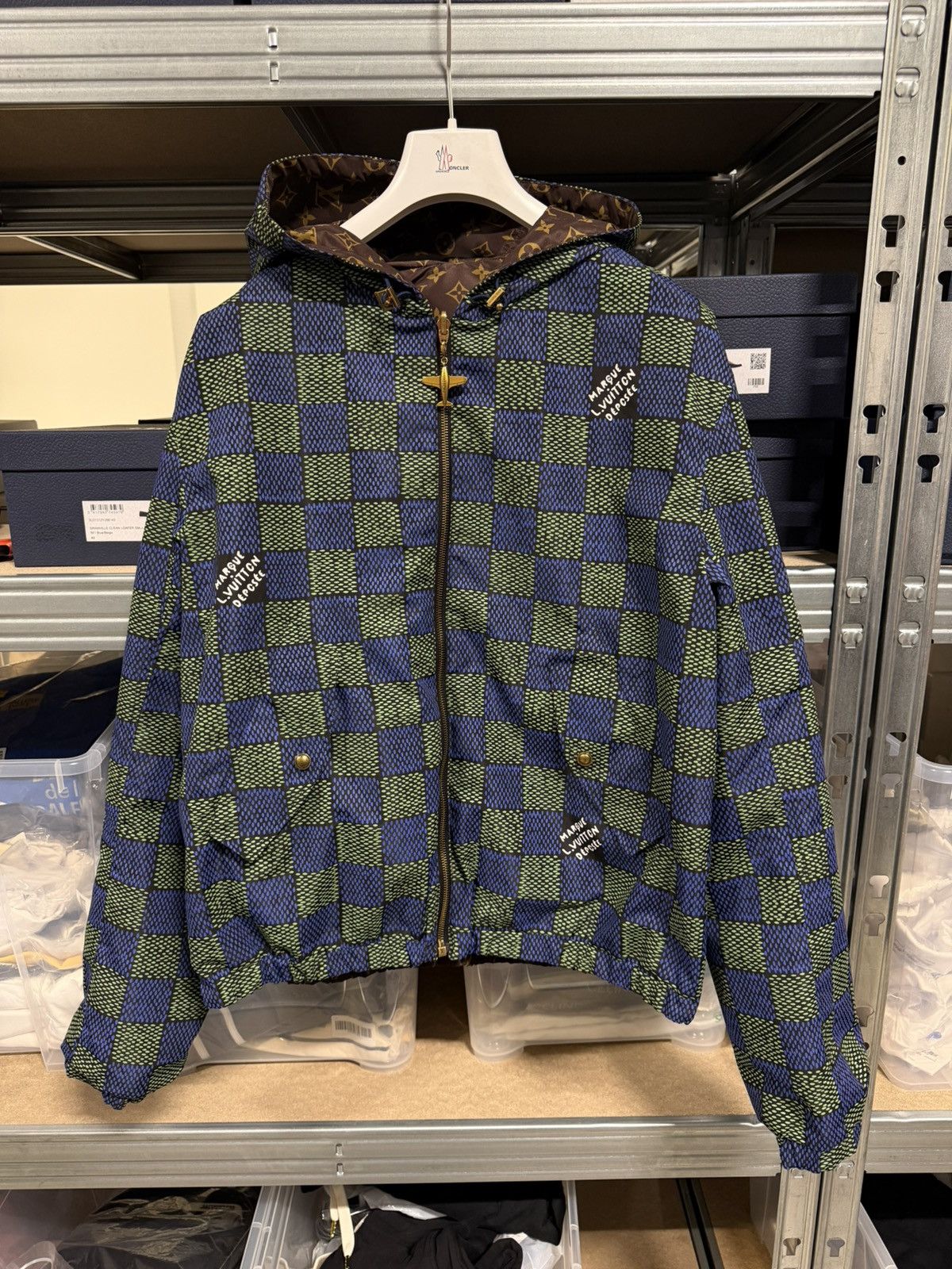 Louis Vuitton Louis Vuitton Monogram Reversible Windbreaker NEW 3800$ Size US L / EU 52-54 / 3 - 2 Thumbnail