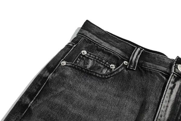 VIBE Black Washed Damage Baggy jeans y2k 90’s retro style Size US 32 / EU 48 - 4 Thumbnail