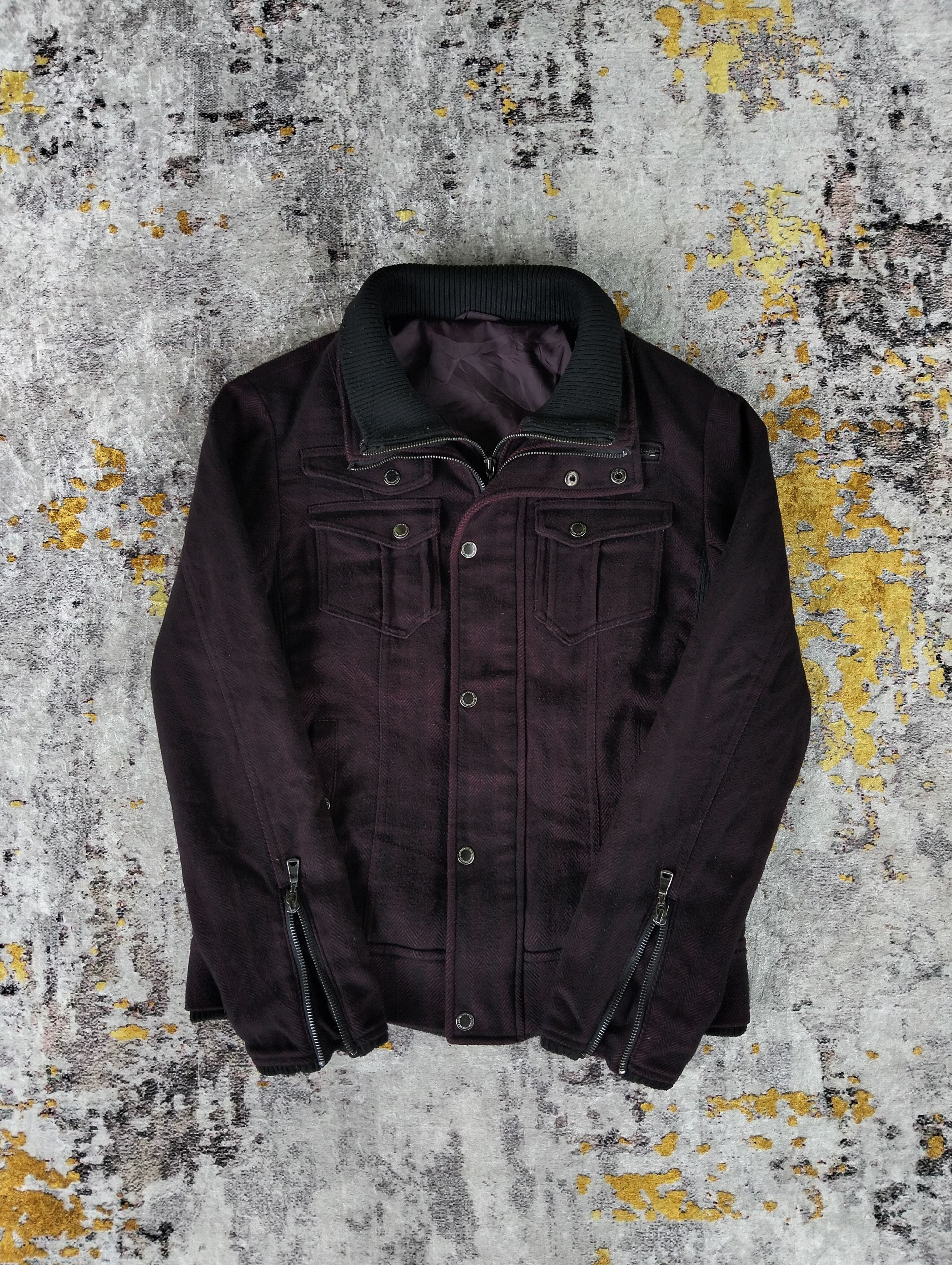 semanticdesign Semantic Design Layered Bikers Jacket Size US S / EU 44-46 / 1 - 1 Thumbnail
