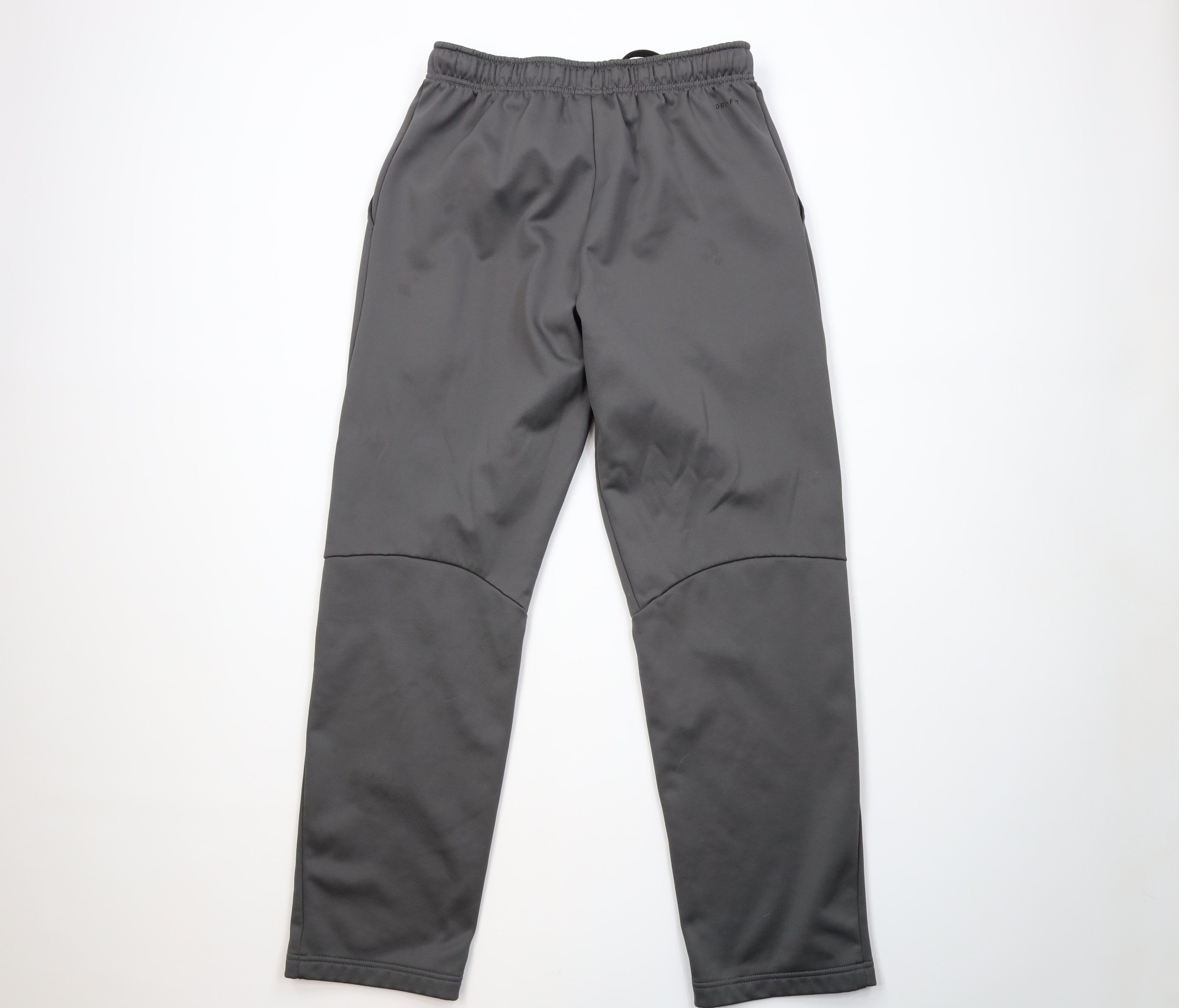 Nike Vintage Y2K Nike Mini Swoosh Fleece Lined Sweatpants Gray Size US 38 / EU 54 - 10 Thumbnail