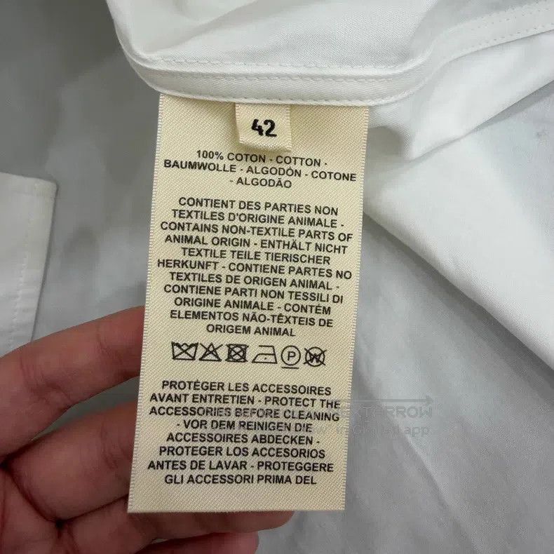 Hermes Hermes White Casual Wind Shirt Size M / US 6-8 / IT 42-44 - 4 Thumbnail