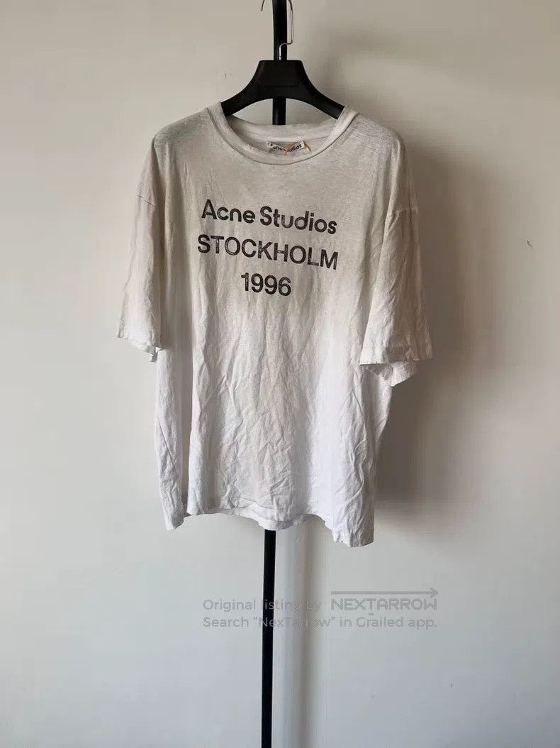 Acne Studios Acne Studios 1996 Series Logo Loose Fit Retro Spray Painte Size US M / EU 48-50 / 2 - 1 Thumbnail