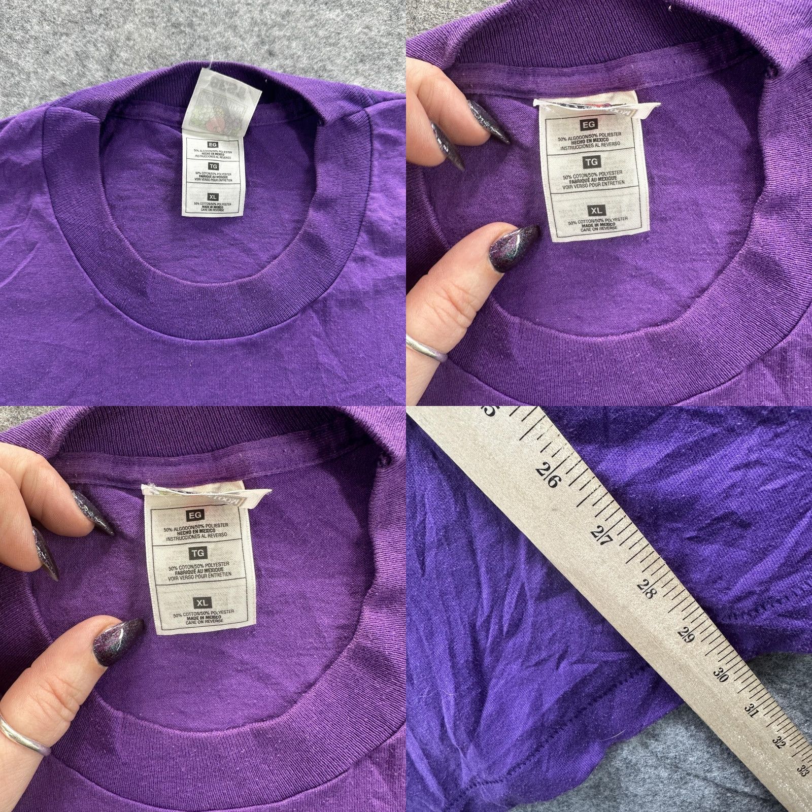 Fruit Of The Loom VINTAGE New Day Christian Centre Shirt Mens XL Purple T-Shirt Sports Graphic 2000s Mens Capabilities: None Size US XL / EU 56 / 4 - 8 Thumbnail