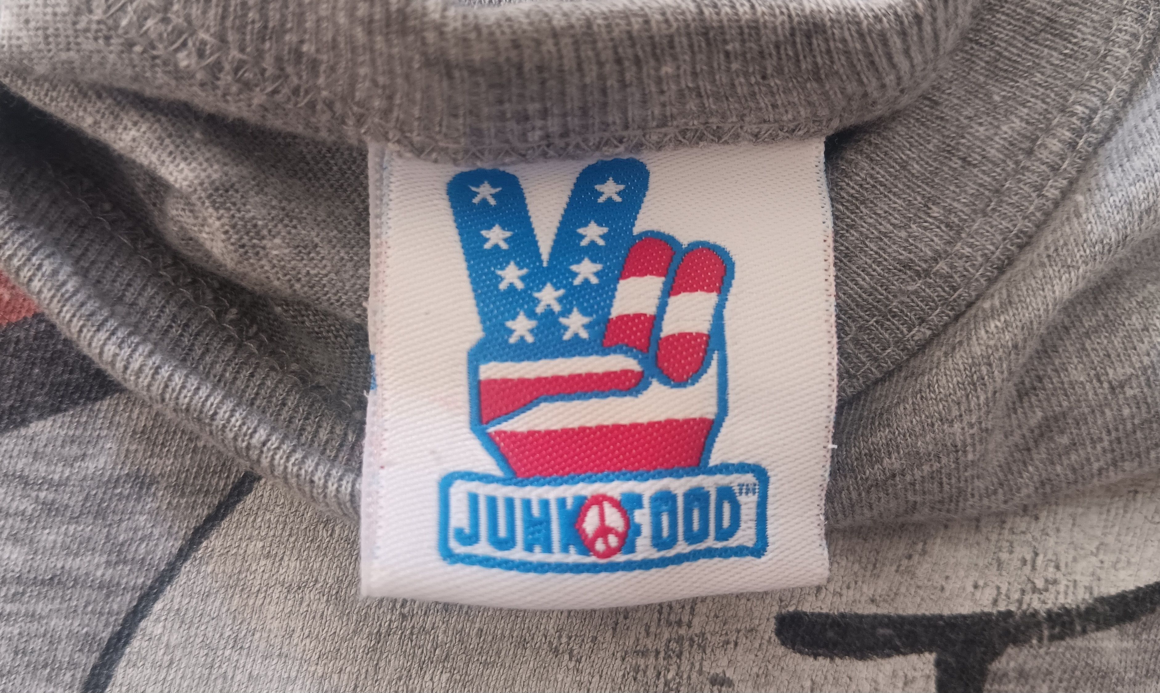 Junk Food Lazy Smurf | Vintage Shirt Size US L / EU 52-54 / 3 - 3 Thumbnail